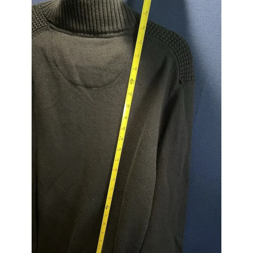 NEW Classic Weatherproof Vintage Navy Pullover Men’s Sweater Size L